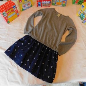 Osh Kosh sweater dress, size 8.